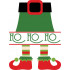 Elf HoHoHo Vector Only
