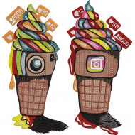 Old and New Insta Icecream