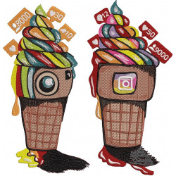 Old and New Insta Icecream