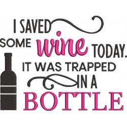 I Saved Trapped Wine