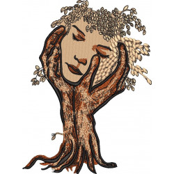Girl Tree Hand