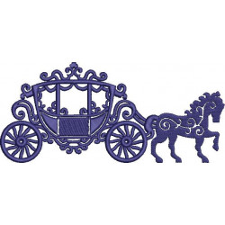 Brougham Horse Mandala