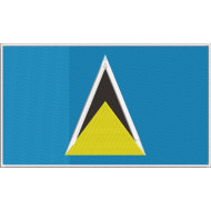 St lucia Flag