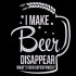 Make Beer Disappear Embroidery Pattern
