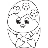 Baby Duck Embroidery Pattern