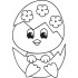 Baby Duck Embroidery Pattern