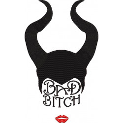 Bad Bitch Embroidery Pattern
