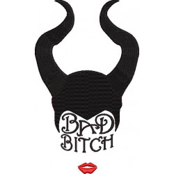 Bad Bitch Embroidery Pattern