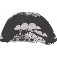 Biting Lips Embroidery Pattern