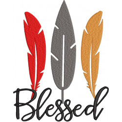 Blessed Embroidery Pattern