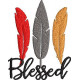 Blessed Embroidery Pattern Blessed Embroidery Pattern