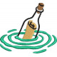 Paper Message In The Bottle Embroidery Pattern Paper Message In The Bottle Embroidery Pattern