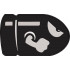 Angry Bullet Silhouette Embroidery Pattern