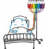 Cloud Is In Hospital Bed Embroidery Pattern