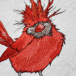 Proud Red Cardinal Classic Bird