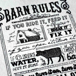 Barn Rules