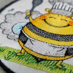Chef Bee ITH Coaster