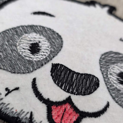 Cute Panda Face ITH Coaster