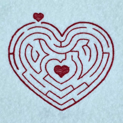 Heart Maze Love