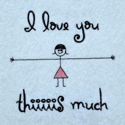 I Love You This Much Girl