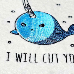 I Will Cut You Funny Pun