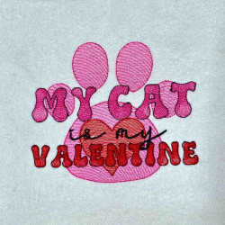 My Cat Is My Valentine Quote