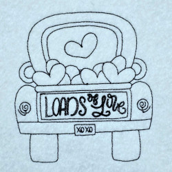Retro Love Truck