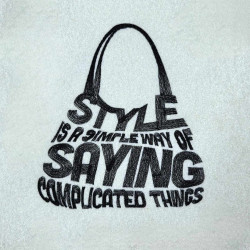 Style Is Simple Quote