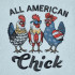 All American Patriotic Chick