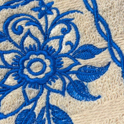 Elegant Flower Embossed