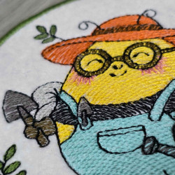 Gardener Bee ITH Coaster