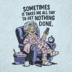 Lazy Grandma Funny Quote - Free with $20 Purchase