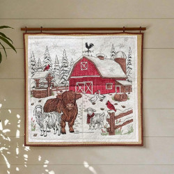 Barn Animal Panel Embroidery Designs