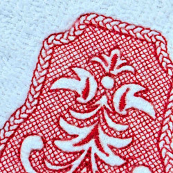 Ornamental Border Embossed