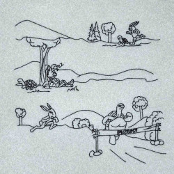 Rabbit And Turtle Race Story Line