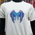Royal Blue Dragon Wing 3D FSL Bow Applique