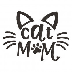 Cat Embroidery Design