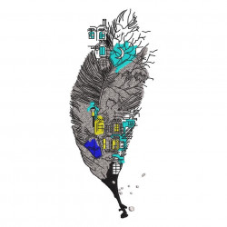 Feather Art Design