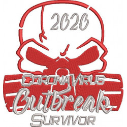 Corona Virus Cut Break Survivor