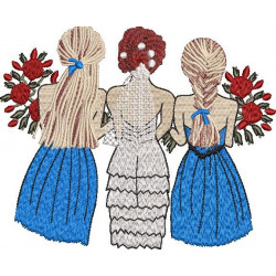 Brides With Bridemaids