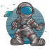 Astronaut In Planet
