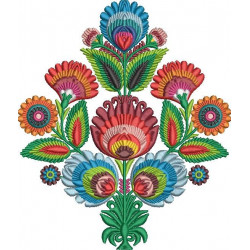 Floral Folk Pattern
