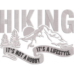 Hiking Is A Lifestyle Quote