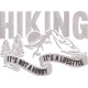 Hiking Is A Lifestyle Quote
