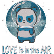 Love Is In The Air Panda Quote