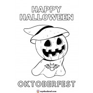Halloween Coloring Printable (10 Pages)
