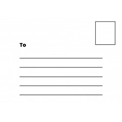 Thank You Printable Postcards
