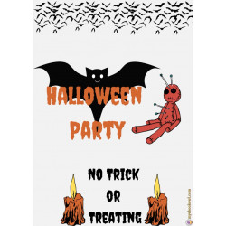 Happy Halloween Printable Poster
