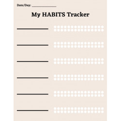 My Habit Journal Ebook
