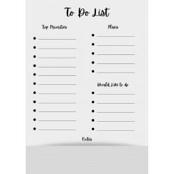 To Do List Journal Ebook
